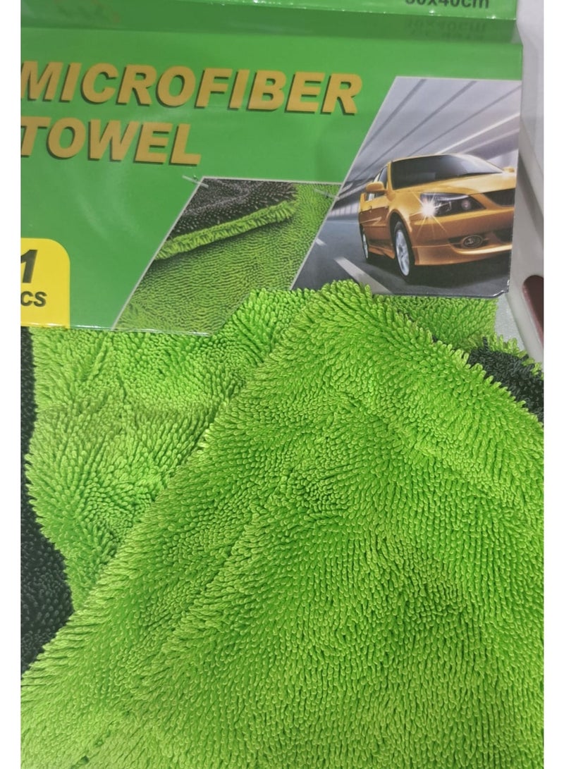 Car cleaning towel Fiberic both side useing - Image 1